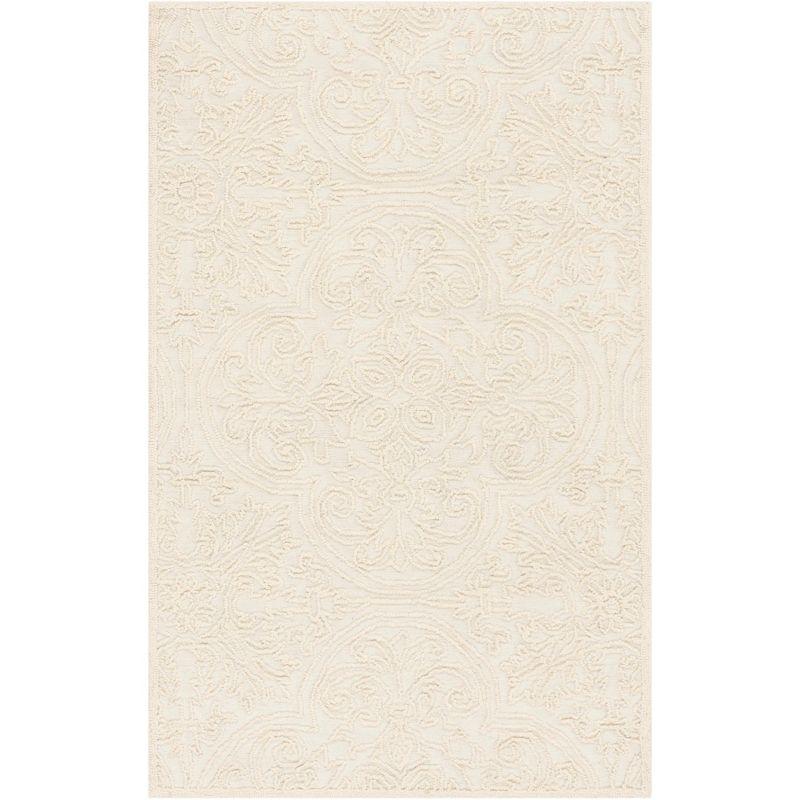 Trace TRC101 Hand Tufted Indoor Accent Rug - Ivory - 2'x3' - Safavieh