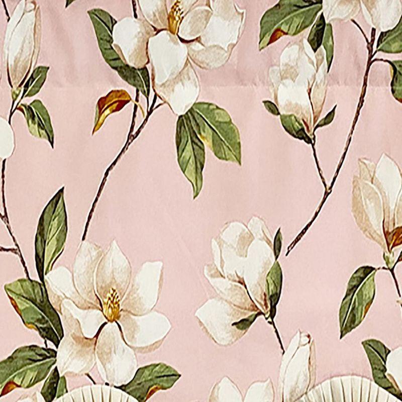 RLF Home Cotton Blend Scalloped 50'' W Window Valance