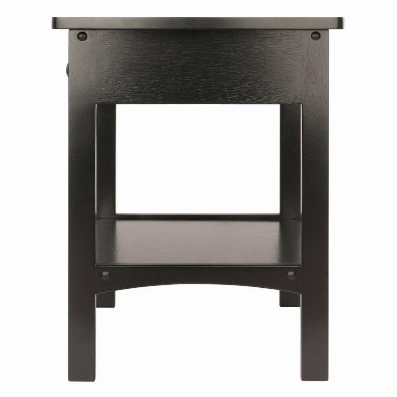 Claire Nightstand - Black - Winsome