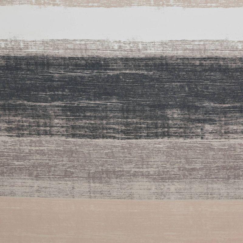 Madison Park Essentials Saben Stripe Print Shower Curtain