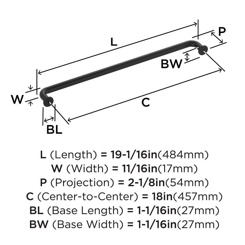 Factor 18 inch (457mm) Center-to-Center