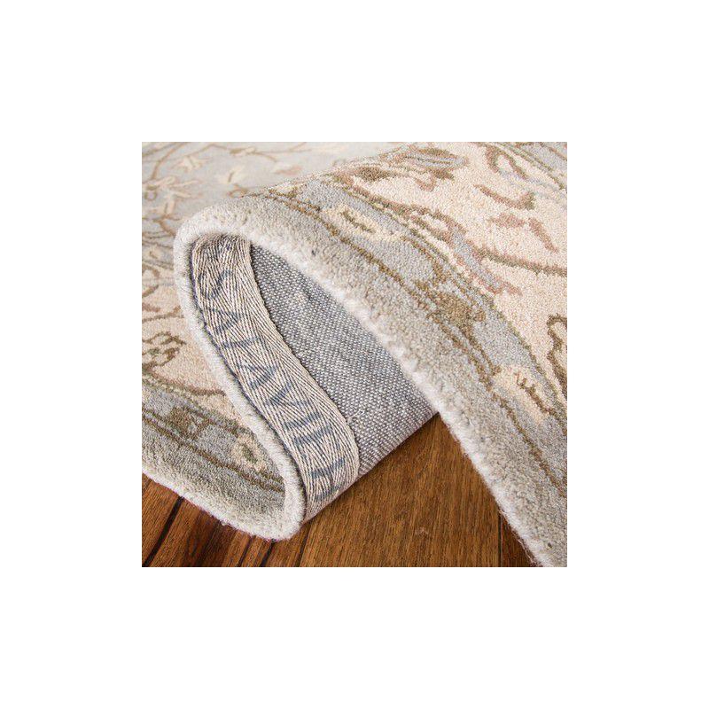 Heritage HG862 Handmade Accent Rug - 2'x3' - Beige/Grey - Safavieh