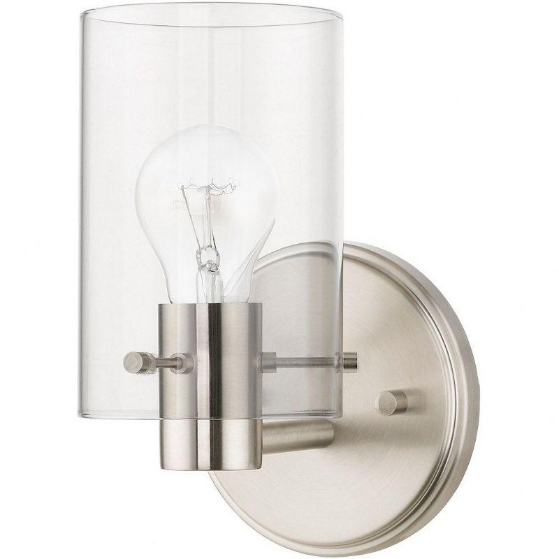 Livex Lighting Munich 1 - Light Sconce in  Brushed Nickel