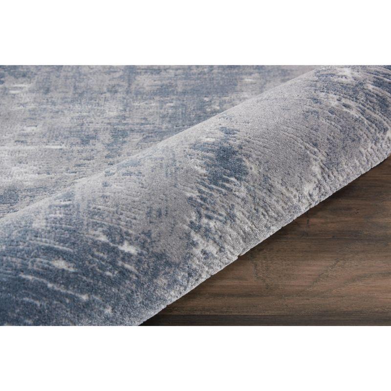 Nourison Rustic Textures Painterly Indoor Rug Grey 2'2" x 7'6"