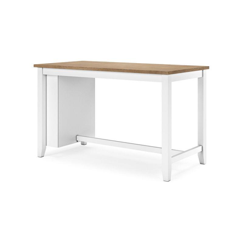 Signature Design by Ashley Gesthaven Counter Height Dining Table with Butcher Block Top