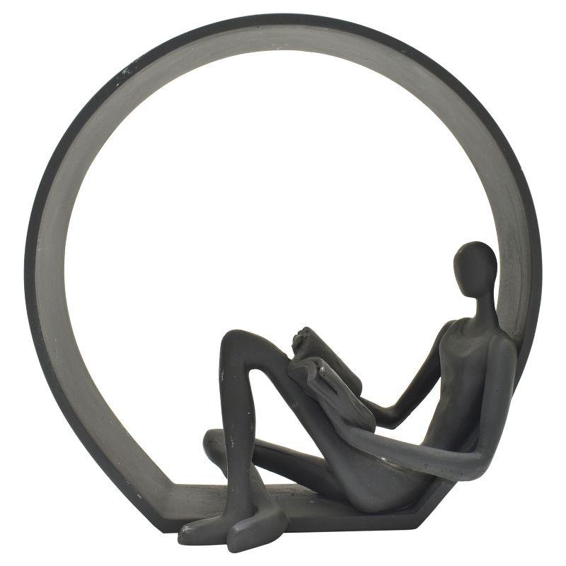 Lifestyle Group Distribution Adam & Friends Home Decor Encirlced Reader Sculpture | 1-Piece