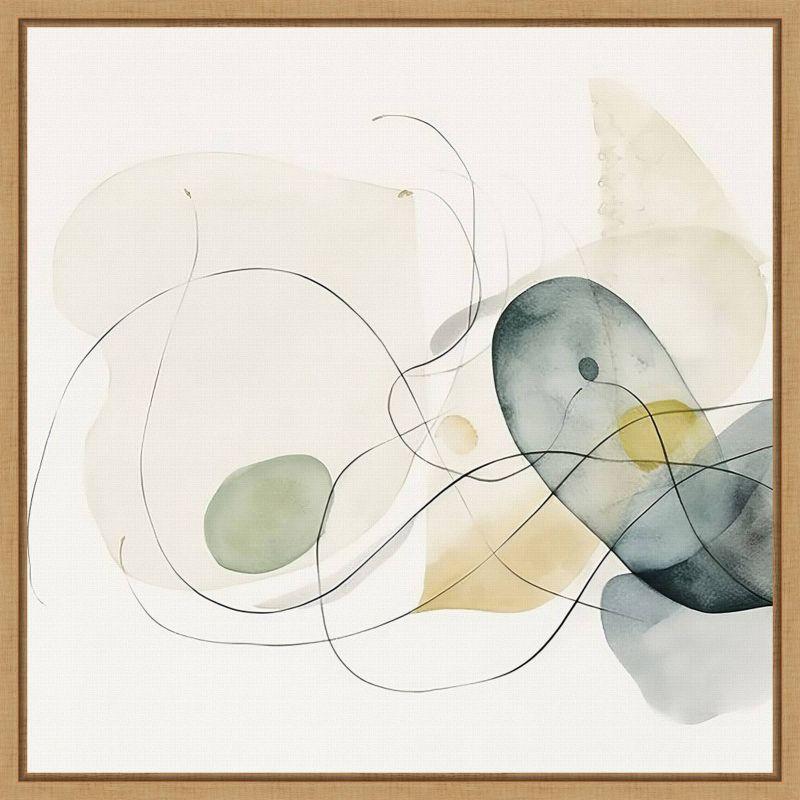 Amanti Art Watercolor Abstract Organic Shapes I by Irena Orlov Framed Wall Art Print