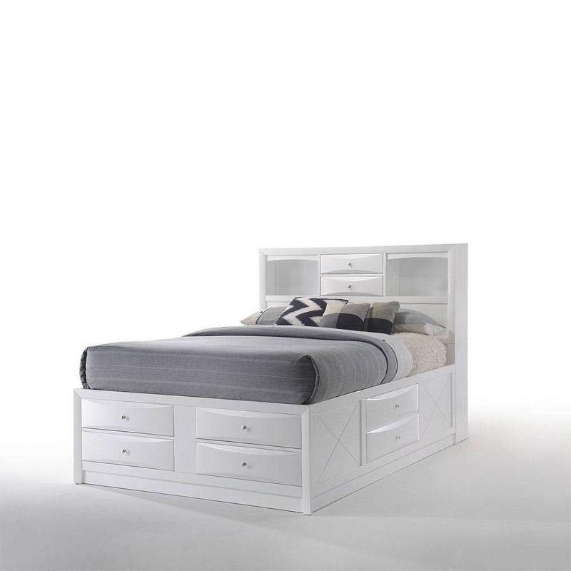 Acme Furniture 91" Queen Ireland Bed White
