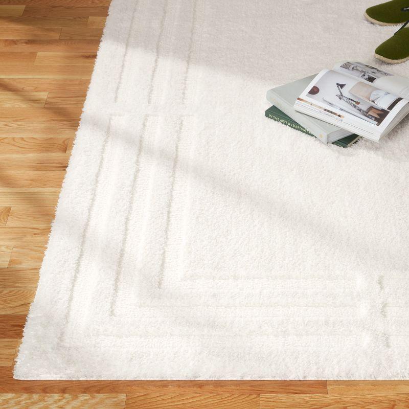 TOWN & COUNTRY EVERYDAY Cloud Shag Area Rug Ivory