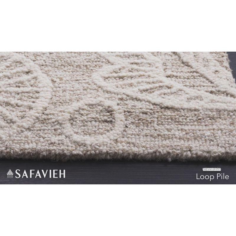 Jardin JAR727 Hand Tufted Area Rug - Blue/Ivory - 4'x6' - Safavieh.