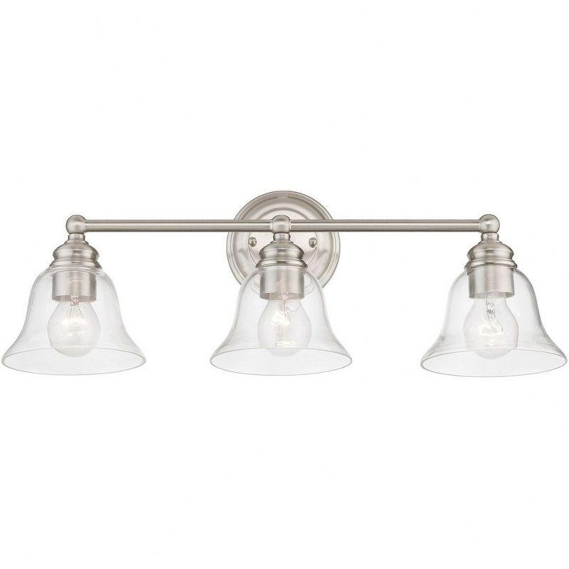 Livex Lighting Moreland 3 - Light Vanity in  Brushed Nickel