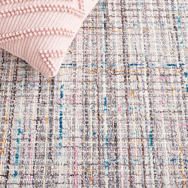 Abstract ABT490 Hand Tufted Area Rug - Pink/Brown - 6'x9' - Safavieh.
