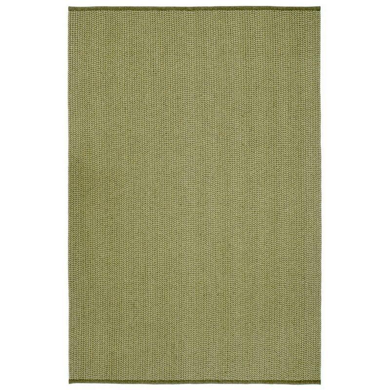Liora Manne Calais Solid Indoor/Outdoor Rug Green 3'6" x 5'6"