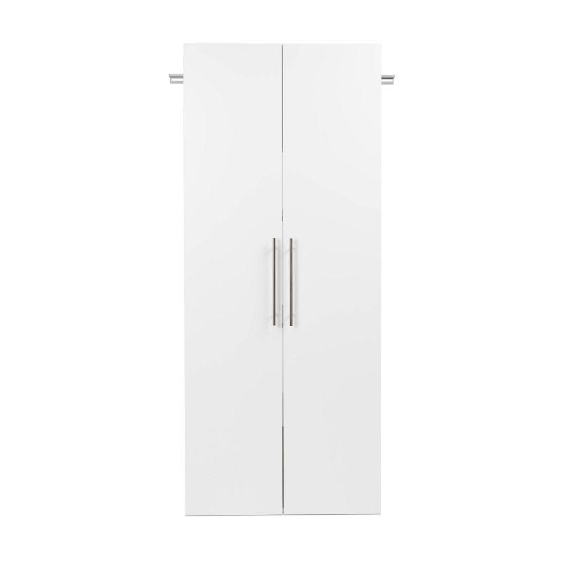 30" Hangups Large Storage Cabinet White - Prepac: Wall Mounted, Workshop & Office Organizer
