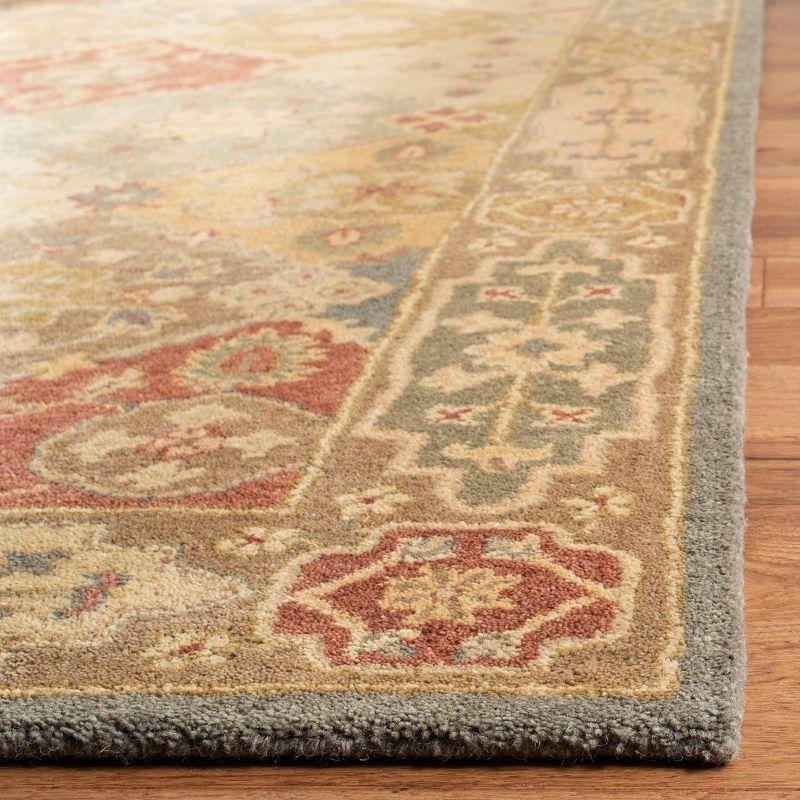 Antiquity AT316 Hand Tufted Area Rug - Multi/Beige - 6'x9' - Safavieh.