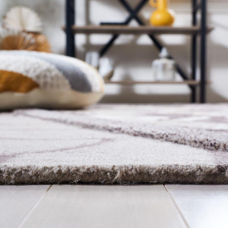Fifth Avenue FTV127 Hand Tufted Area Rug - Beige/Brown - 4'x6' - Safavieh.