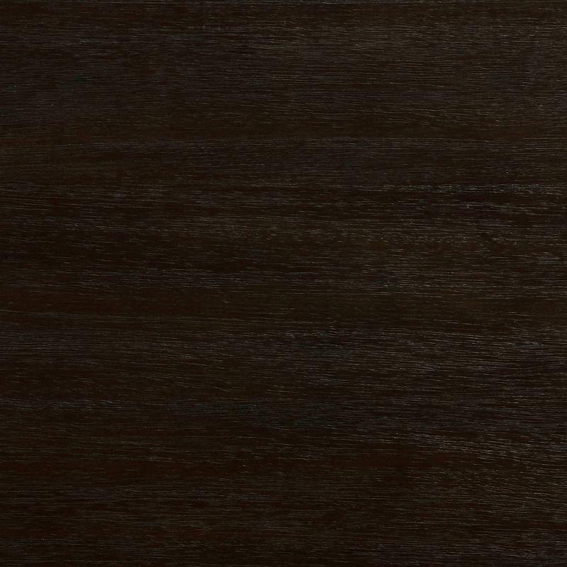 Baly 6 Drawer Mid-Century Modern Dresser Brown - Armen Living: Wood Frame, Includes Anti-Tip Hardware
