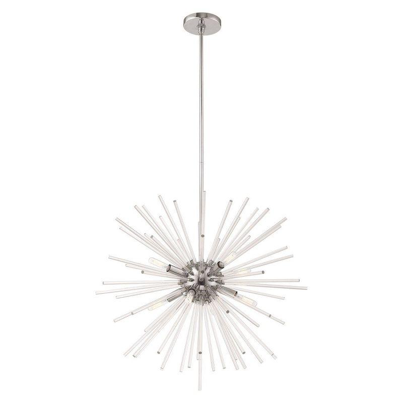 Livex Lighting Utopia 8 - Light Chandelier in  Polished Chrome