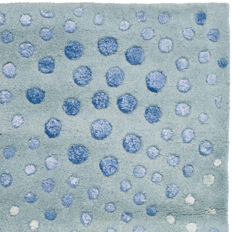 Soho SOH654 Hand Tufted Indoor Accent Rug - Light Blue - 2'6"x4' - Safavieh