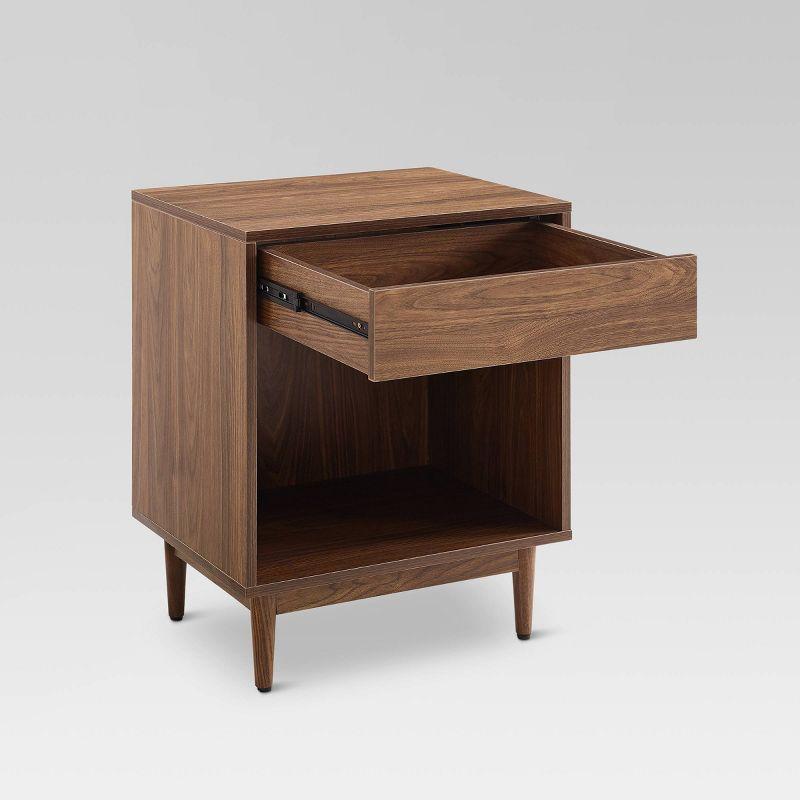 Liam Record Storage End Table Walnut - Crosley