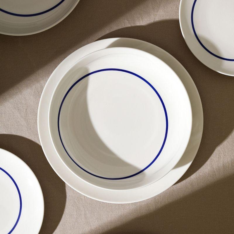 Stone Lain Luna 12-Piece Dinnerware Set Porcelain