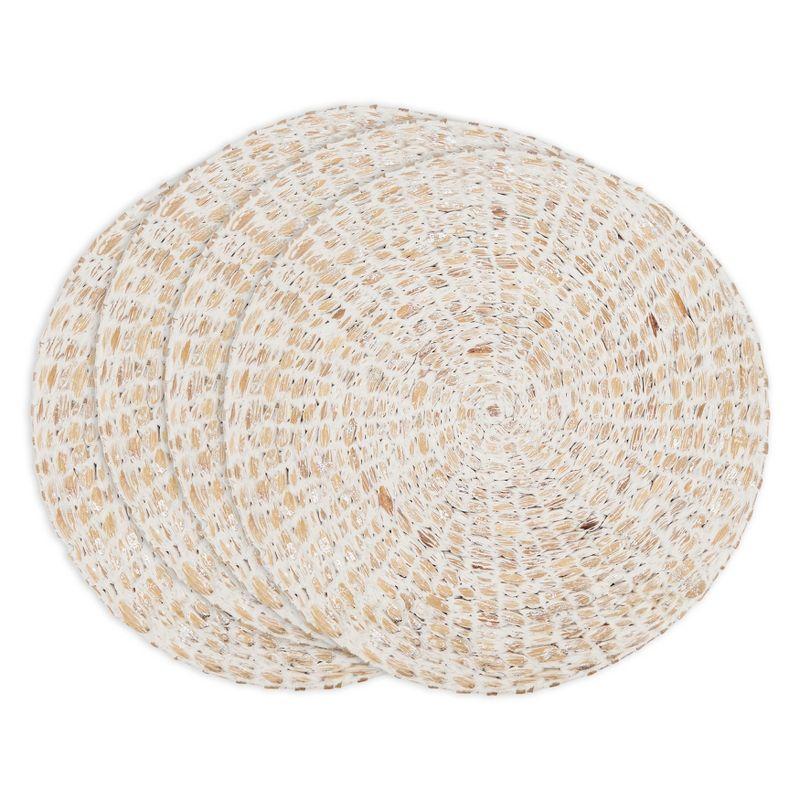 90% Water Hyacinth - 10% Iron Round Placemat