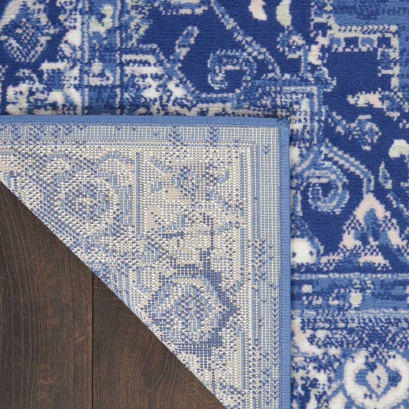 Nourison Whimsicle WHS03 Indoor only Area Rug - Navy 6' x 9'