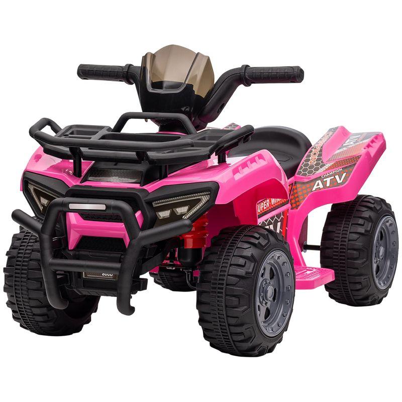 Aosom 6 Volt 1 Seater All-Terrain Vehicles Push/Pull Ride On