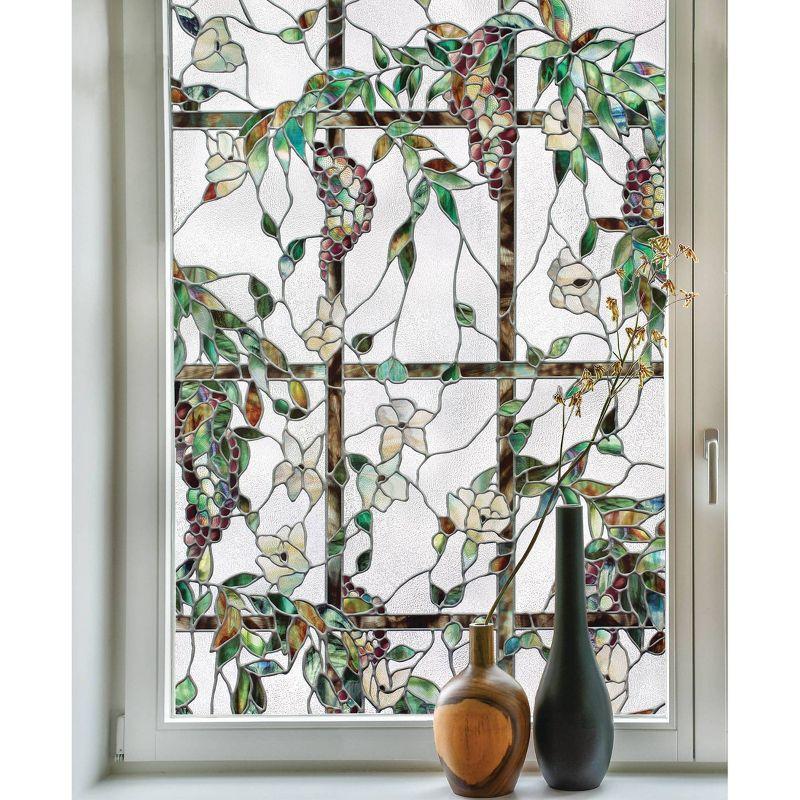 Artscape 24" x 36" Stained Glass Lattice Window Film