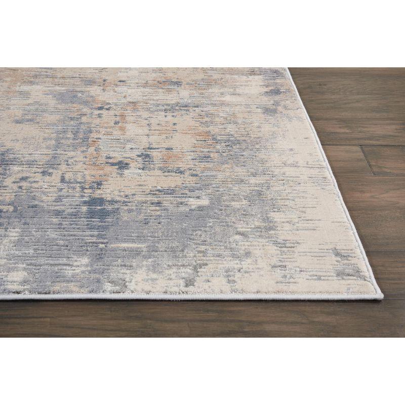 Nourison Rustic Textures Painterly Indoor Rug Beige/Grey 7'10" x 10'6"