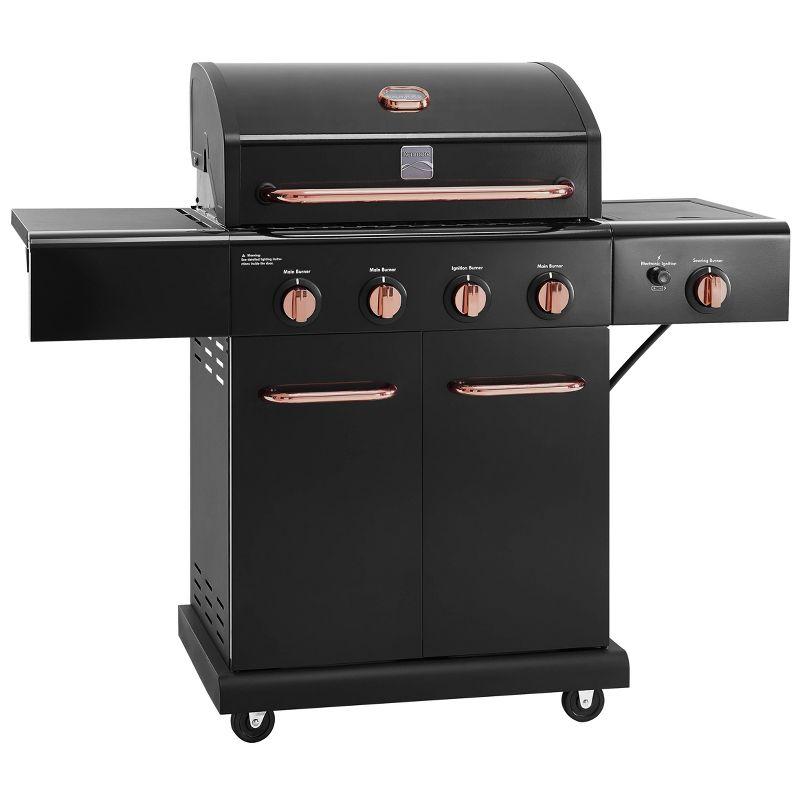 Kenmore 4-Burner Propane Gas Grill with Searing Side Burner