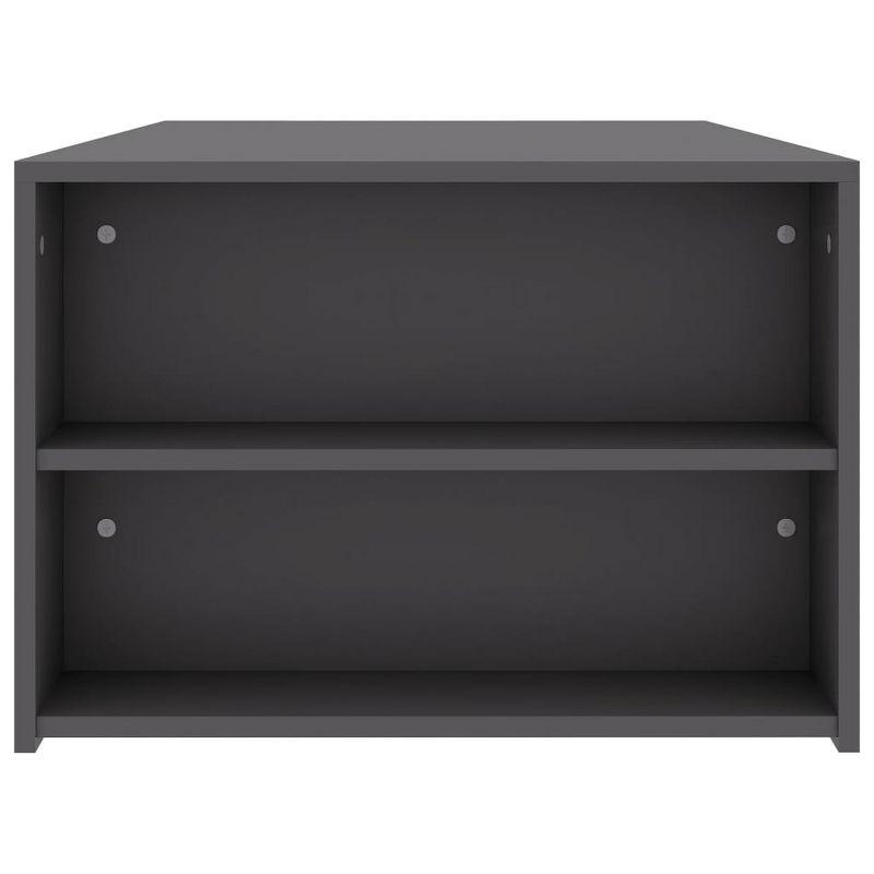 vidaXL Coffee Table Gray 39.4"x23.6"x16.5" Engineered Wood