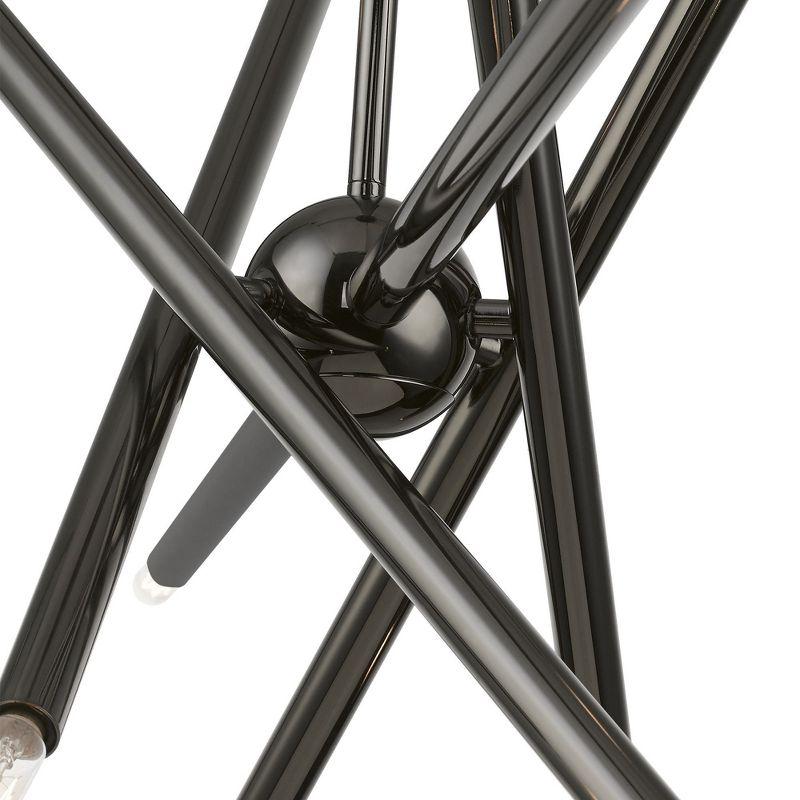 Livex Lighting Soho 10 - Light Chandelier in  Black Chrome