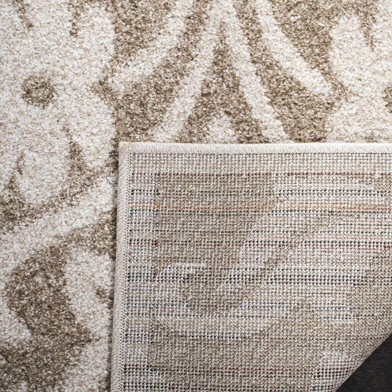 Amherst AMT424 Power Loomed Indoor Area Rug - Wheat/Beige - 8'x10' - Safavieh