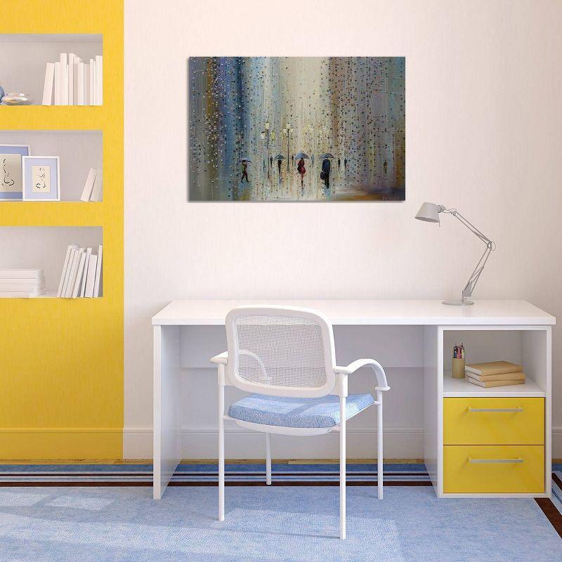 Under A Rainy Sky by Ekaterina Ermilkina Unframed Wall Canvas - iCanvas