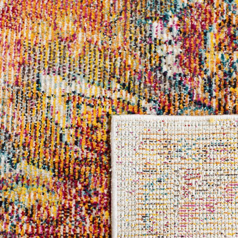 Crystal CRS508 Power Loomed Area Rug - Cream/Rose - 4'x6' - Safavieh.