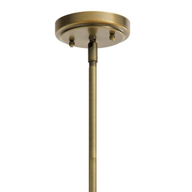 Kichler Lighting Everly 1 - Light Pendant in  Natural Brass