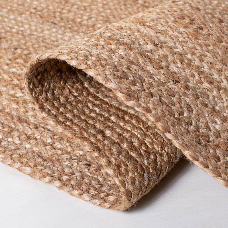 Natural Jute Handwoven Flat Woven Runner Rug