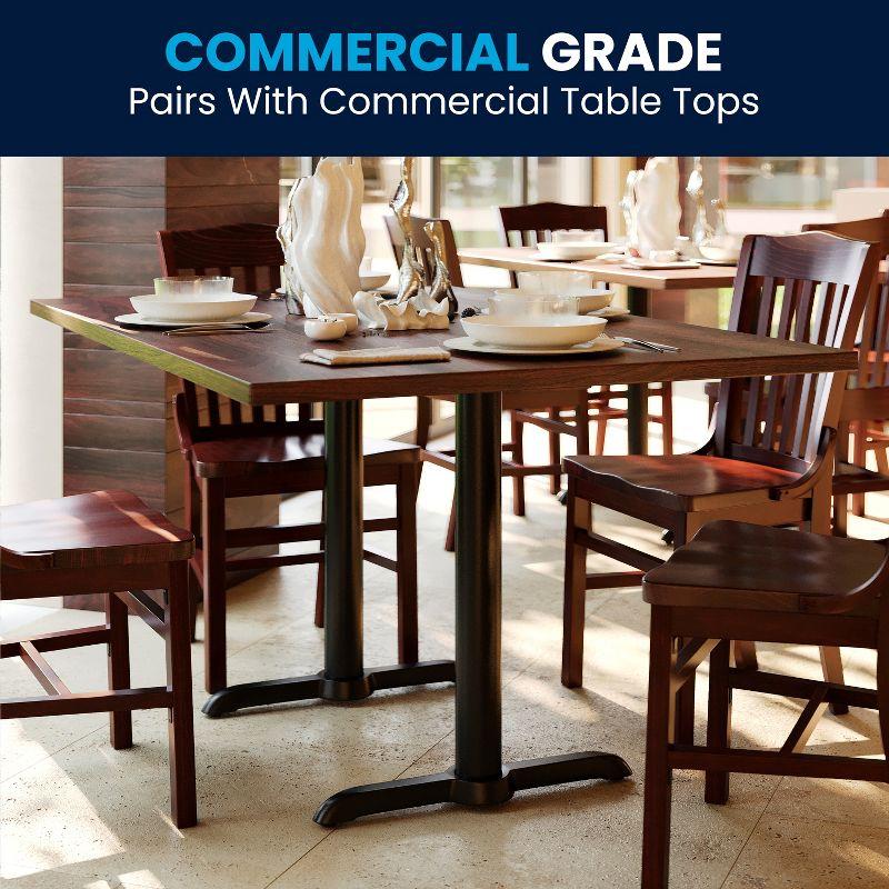 Flash Furniture Beverly 5'' x 22'' Restaurant Table T-Base with 3'' Dia. Table Height Column