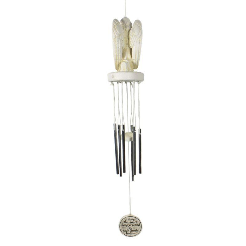 Home Decor 18.0 Inch Praying Angel Windchime Bereavement Gentle Breeze Bells And Wind Chimes