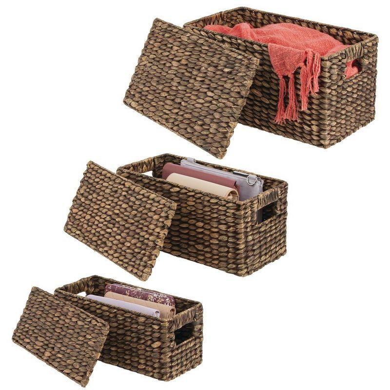 Home Wicker Bin Set