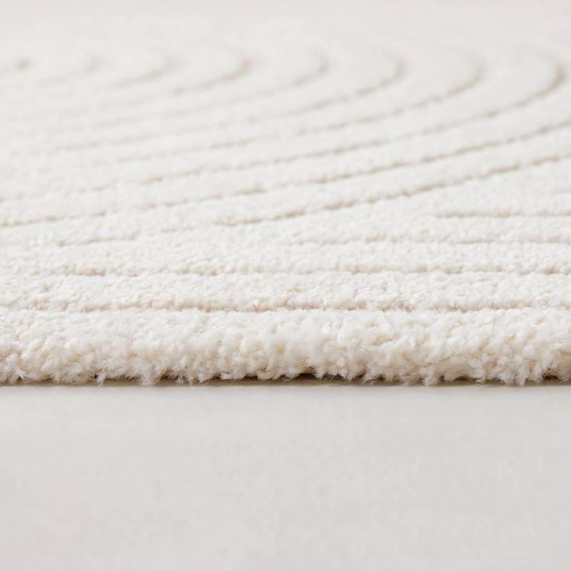 7'10"x10' Caserio Mid-Century Modern Abstract Rug Cream - Balta Rugs: Fade & Stain-Resistant, Pet Friendly, OEKO-TEX Certified