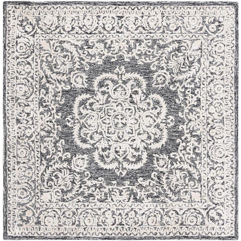 Charlton Home® Bathsheeb Hand Tufted 60% Wool, 20% Bamboo Silk, 20% Cotton With Cotton Backing Oriental Rug