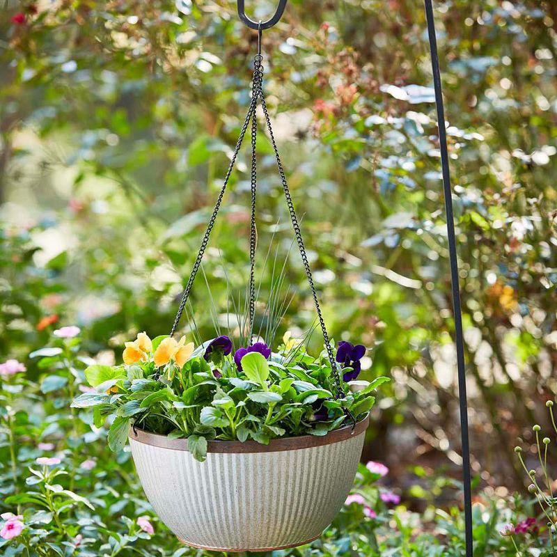 Southern Patio® Westlake Hanging Resin Pot Planter Round
