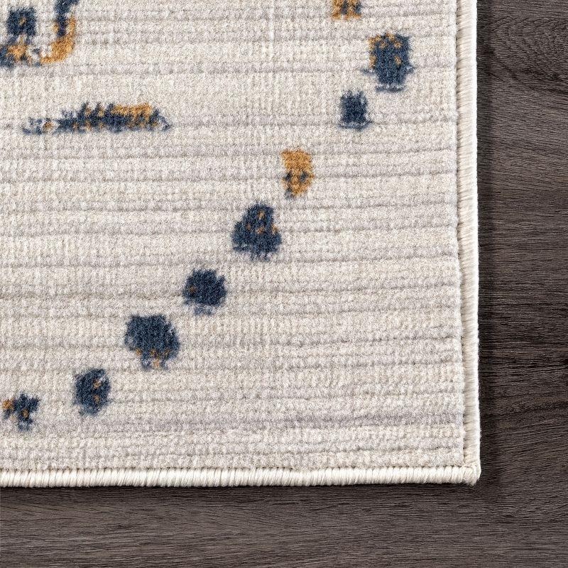 Nuloom Mila Moroccan 8x10 Indoor Area Rug for Living Room Bedroom Dining Room Kitchen, Beige/Ivory