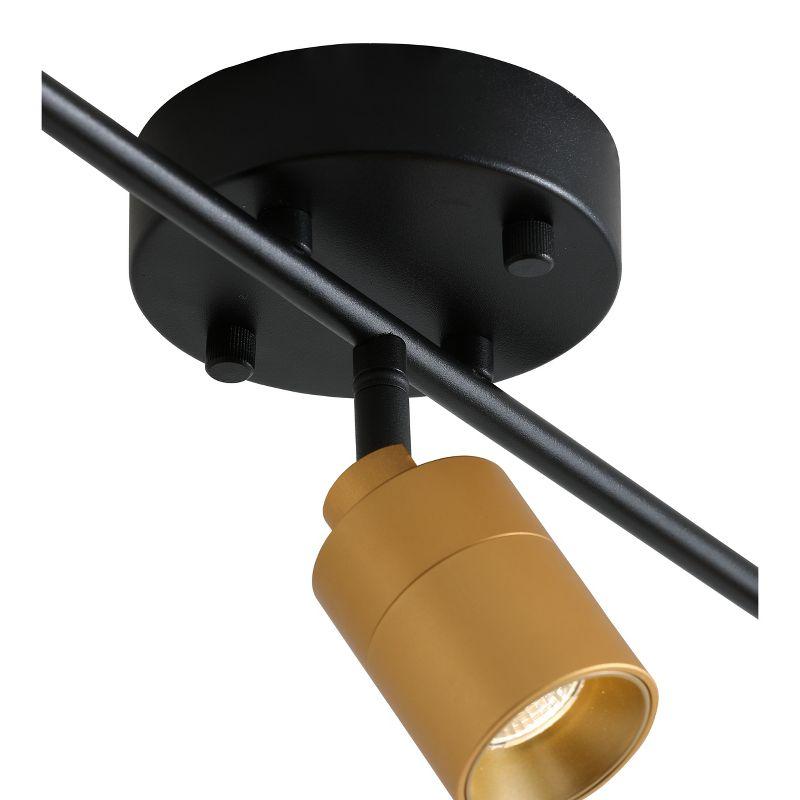Vidalite Shura 3-Light Integrated LED Track Light with Rotatable Heads, 2 ft. Fixed Track Lighting Kit, 3000k, 1470 Lumens