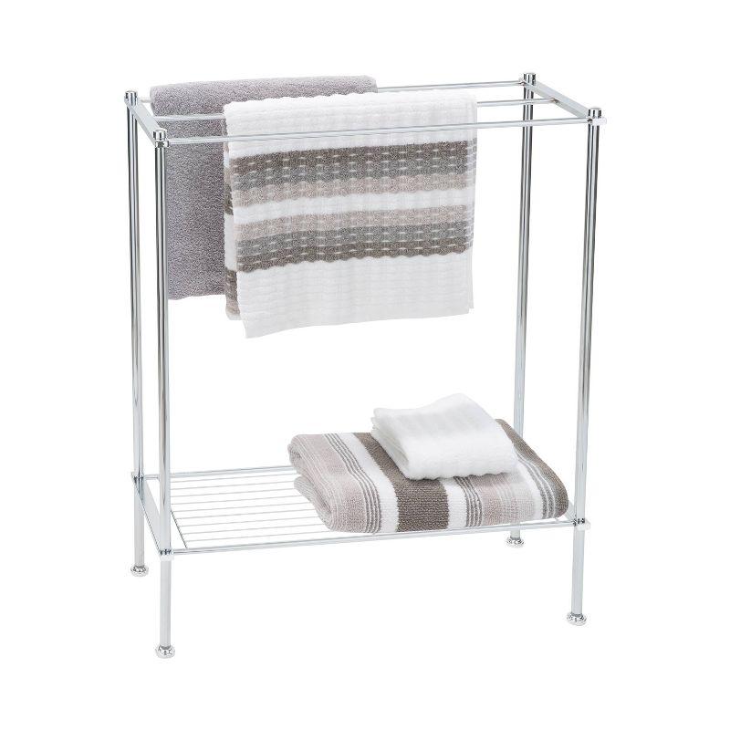 Metro Collection Towel Rack Chrome - Organize It All