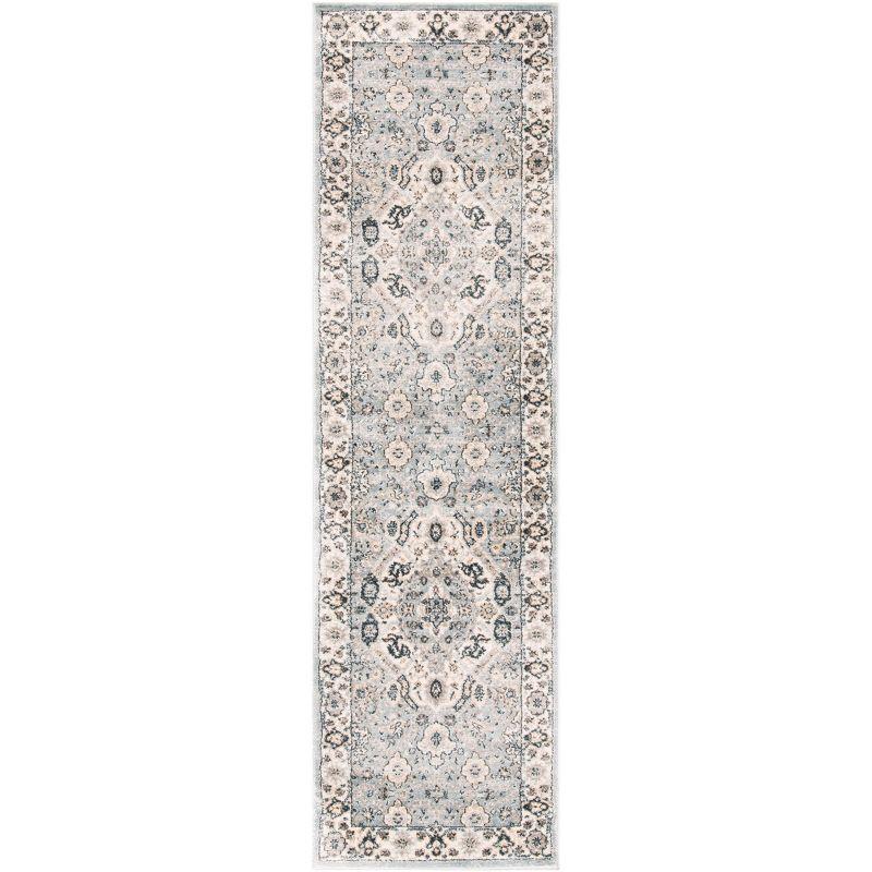 Isabella ISA916 Power Loomed Runner Rug - Cream/Beige - 2'2"x8' - Safavieh