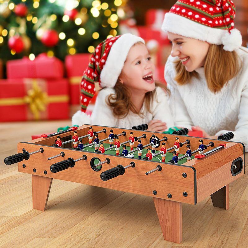 Costway 27'' Foosball Table Competition Game Room Soccer football Sports Indoor w/ Legs