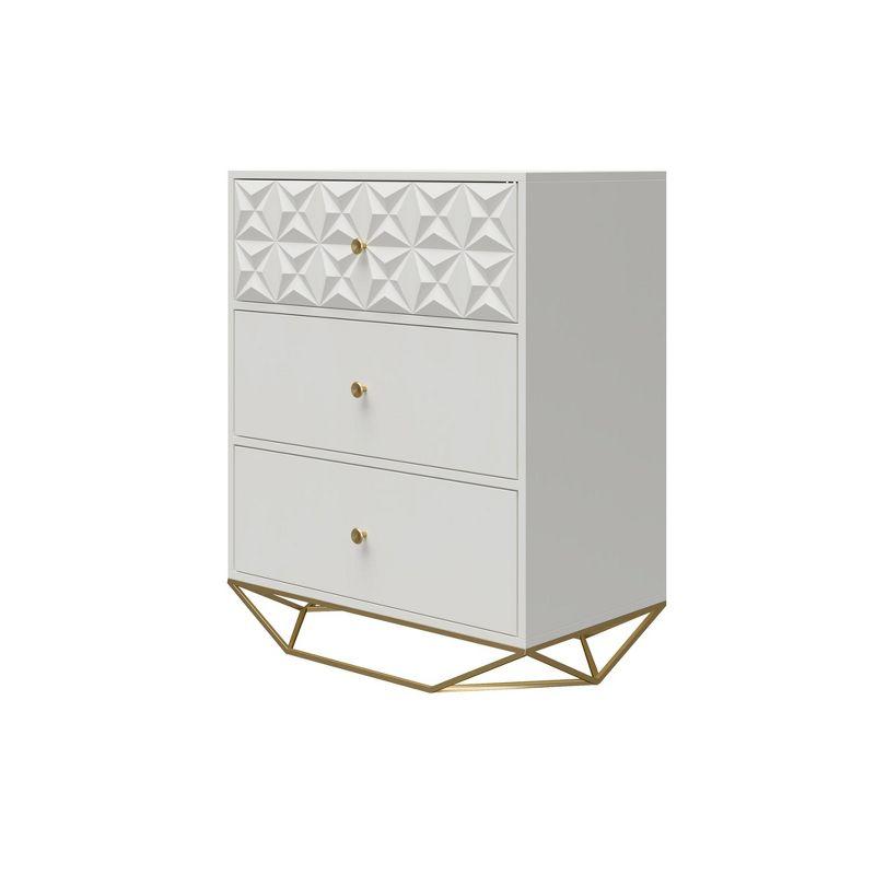 CosmoLiving by Cosmopolitan Blair 3 Drawer 27.55'' W Chest